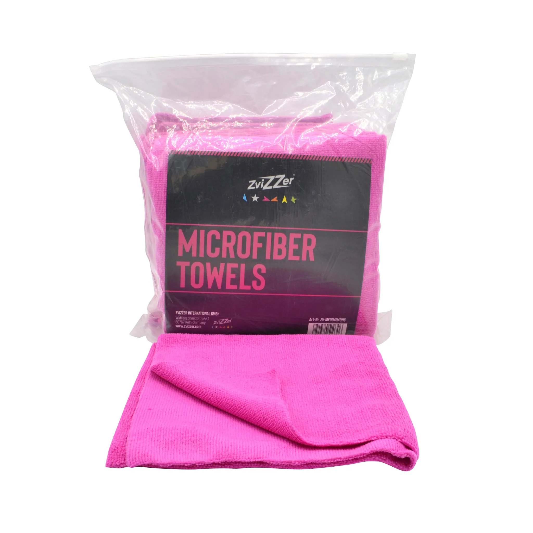  Microfiber Cloth Red - Khăn vải  dùng lau chất đánh bóng 