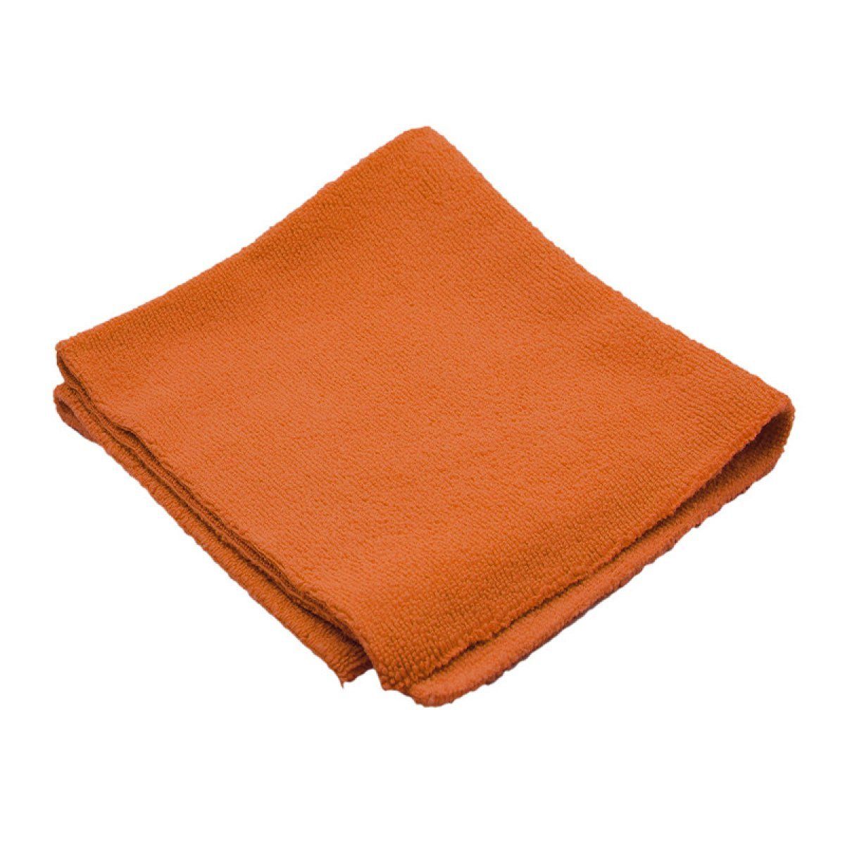  Microfiber Cloth Orange - Khăn vải  dùng lau chất đánh bóng 