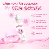  [MUA 1 TẶNG 2: 1 LÌ XÌ + 1 SẢN PHẨM DIVA] Sữa tắm mèo collagen anh đào DIVA Sakura 265ml 