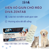  Viên xổ giun cho chó mèo DIVA Zentab 