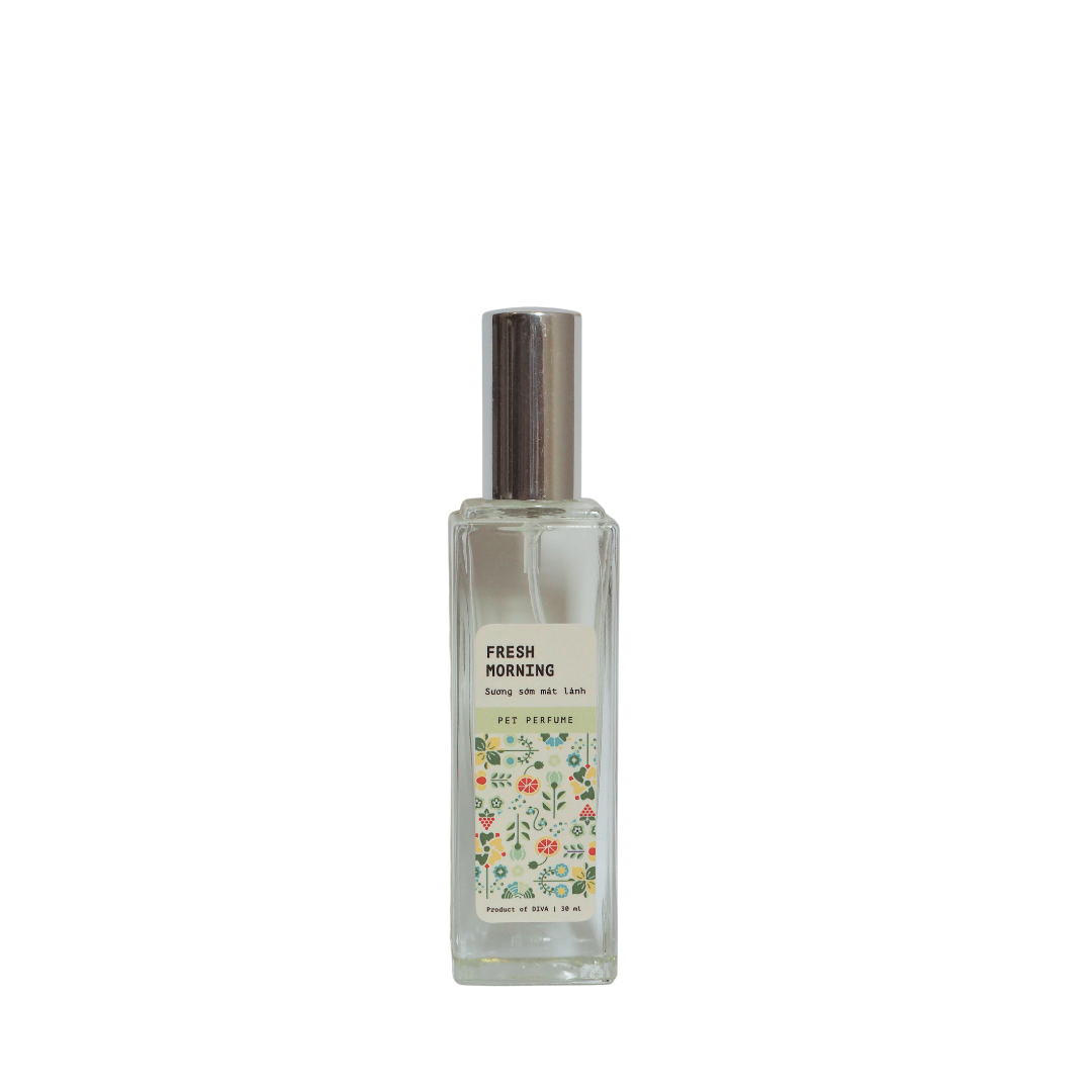  Nước hoa cao cấp cho thú cưng DIVA Fresh Morning - Sương sớm mát lành 30ml 