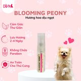 Nước hoa cao cấp dành cho thú cưng DIVA Blooming Peony - Hương hoa dịu ngọt 3ml 
