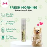  Nước hoa cao cấp dành cho thú cưng DIVA Fresh Morning - Sương sớm mát lành 3ml 