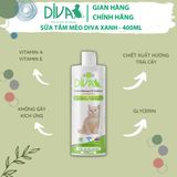  Sữa tắm mèo DIVA Kitten gel 400ml 