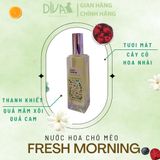  Nước hoa cao cấp cho thú cưng DIVA Fresh Morning - Sương sớm mát lành 30ml 