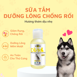  Sữa tắm chó dưỡng lông chống rối DIVA Vàng 55ml 