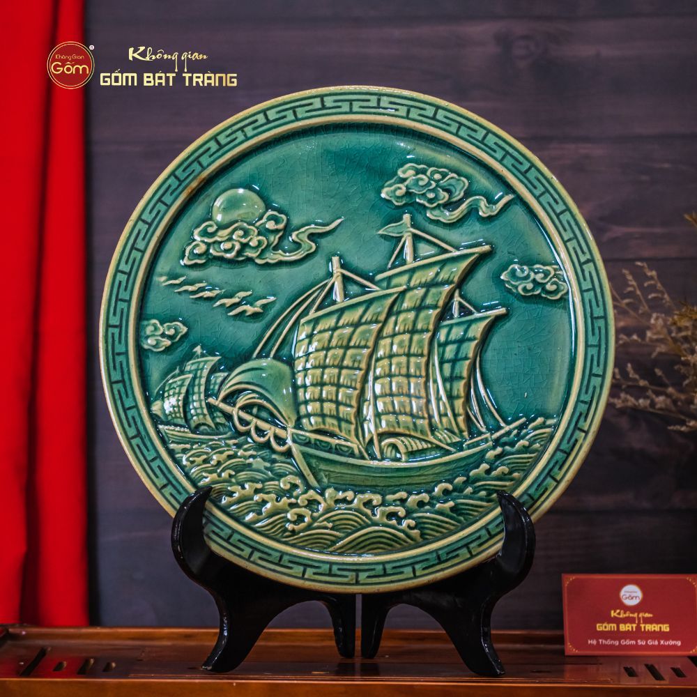 Đĩa Biểu Trưng Thuận Buồm Xuôi Gió