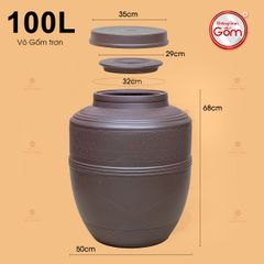 Vò Gốm Trơn