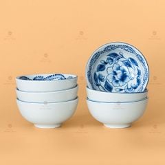 Bộ Bát Đĩa Hoa Mặt Trời Phù Dung