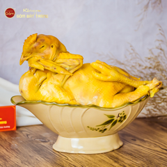 Bộ Bát Đĩa Hoa Mặt Trời Đào Chuồn