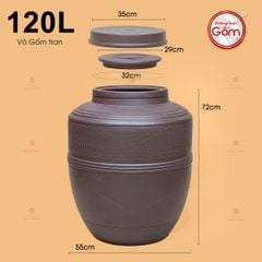 Vò Gốm Trơn
