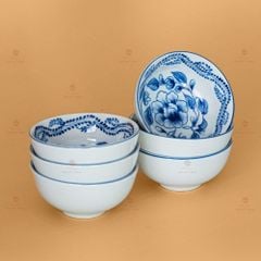 Bộ Bát Đĩa Hoa Mặt Trời Phù Dung