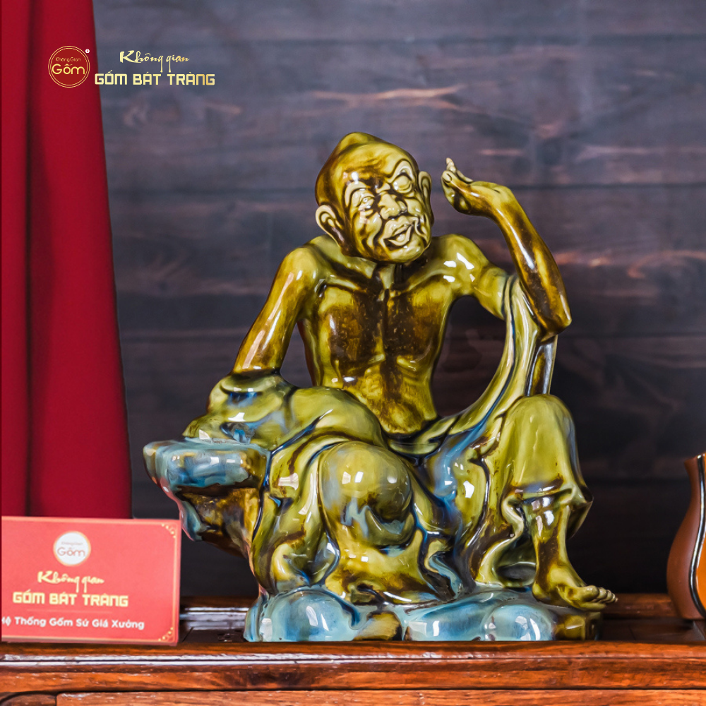 Bộ Tượng Thập Bát La Hán Men Ngọc