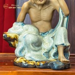 Bộ Tượng Thập Bát Lan Hán Men Rạn