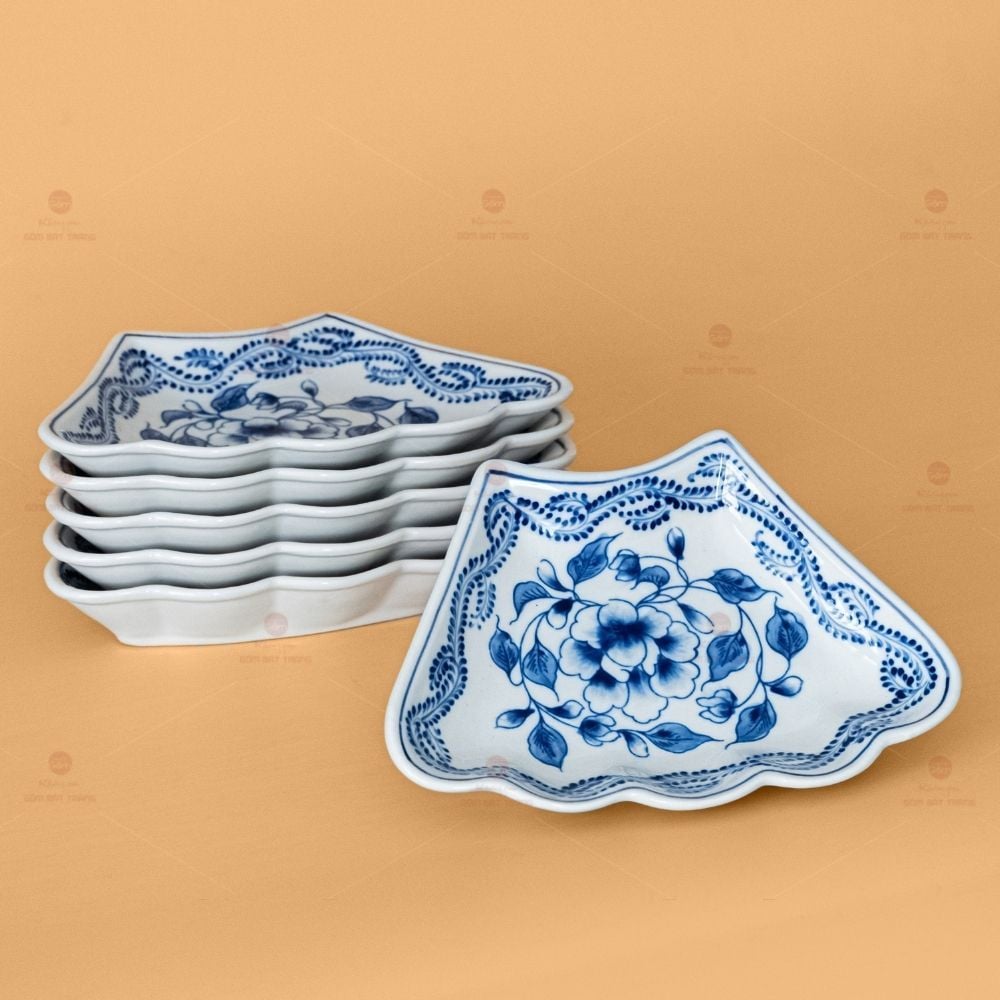 Bộ Bát Đĩa Hoa Mặt Trời Phù Dung