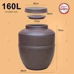 Vò Gốm Trơn