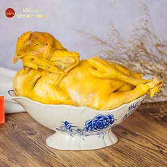Bát Đựng Gà Hoa Mẫu Đơn