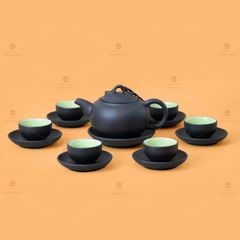 Bộ Ấm Trà Tử Sa Dáng Quả Hồng