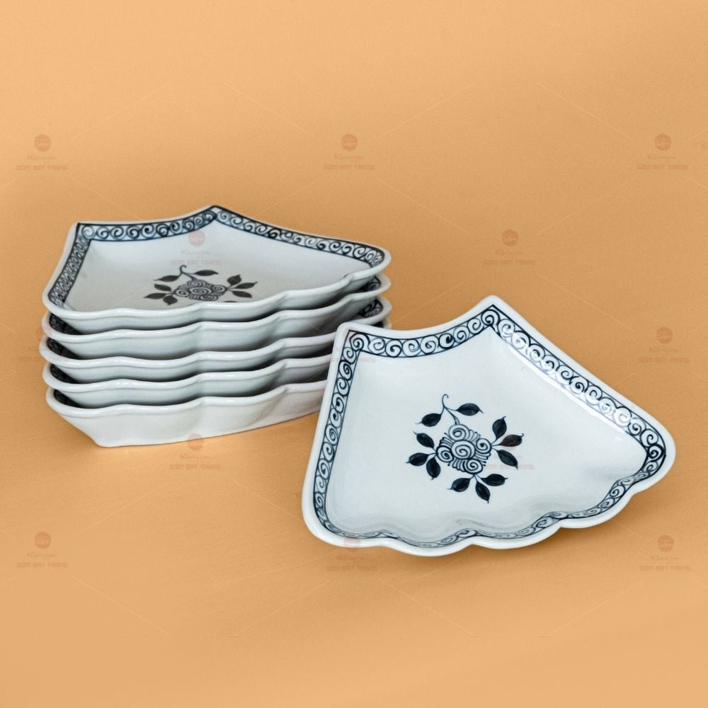 Bộ Bát Đĩa Hoa Mặt Trời Hoa Dây