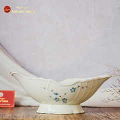 Bát Đựng Gà Hoa Đào Xanh