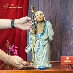 Bộ Tượng Thập Bát Lan Hán Men Rạn