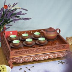 Khay Trà Gỗ Hương Thành Cao