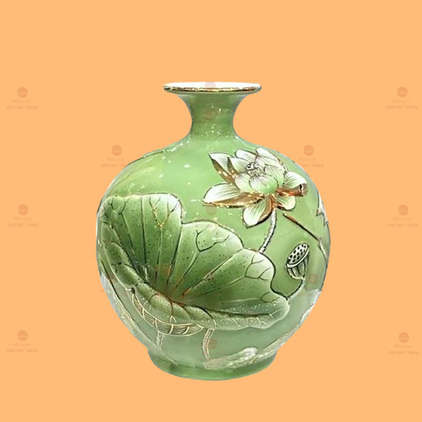 Quả Hút Lộc Xanh Ngọc Cá Chép Hoa Sen