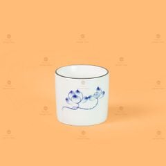 Cốc Uống Trà Họa Tiết Hoa Sen