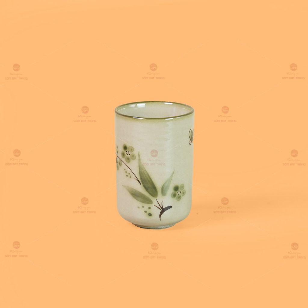 Ấm Tích Bát Tràng Vẽ Chuồn Trúc