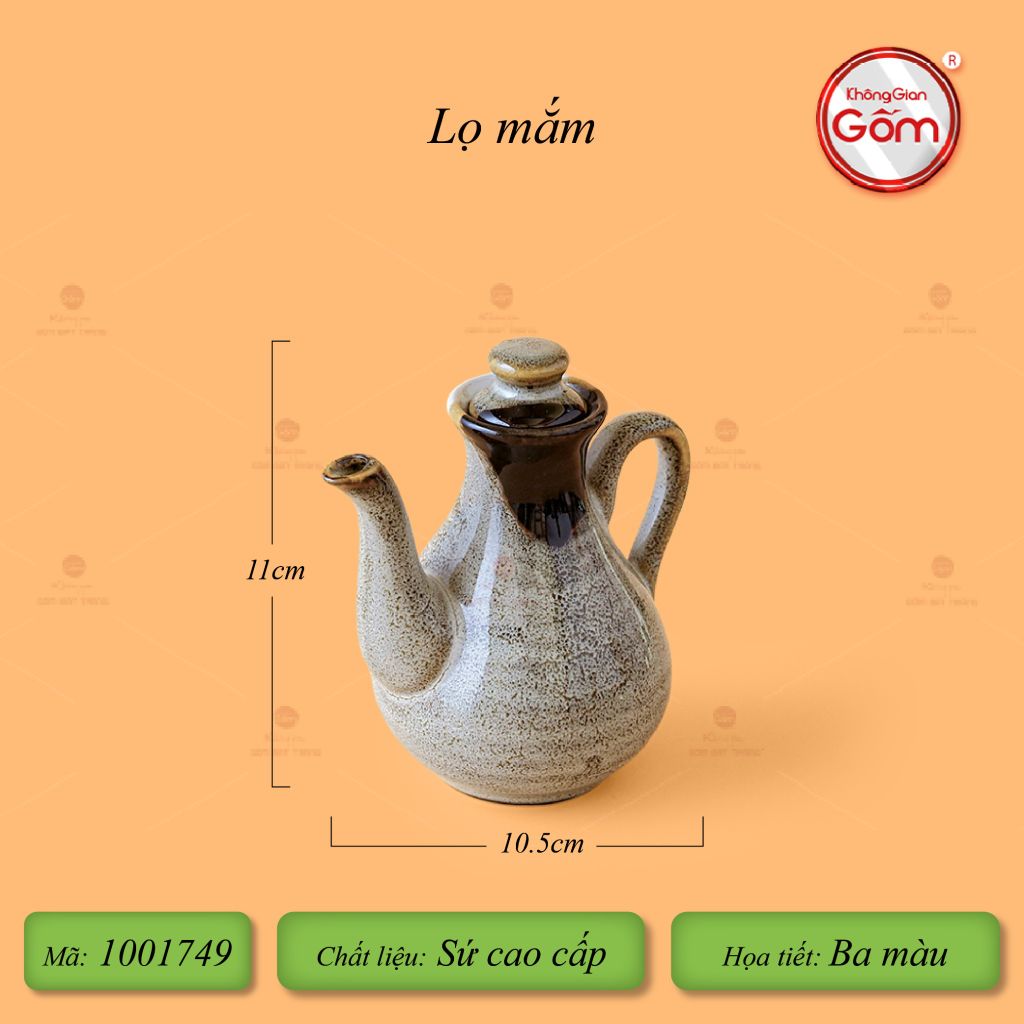Lọ Mắm Ba Màu