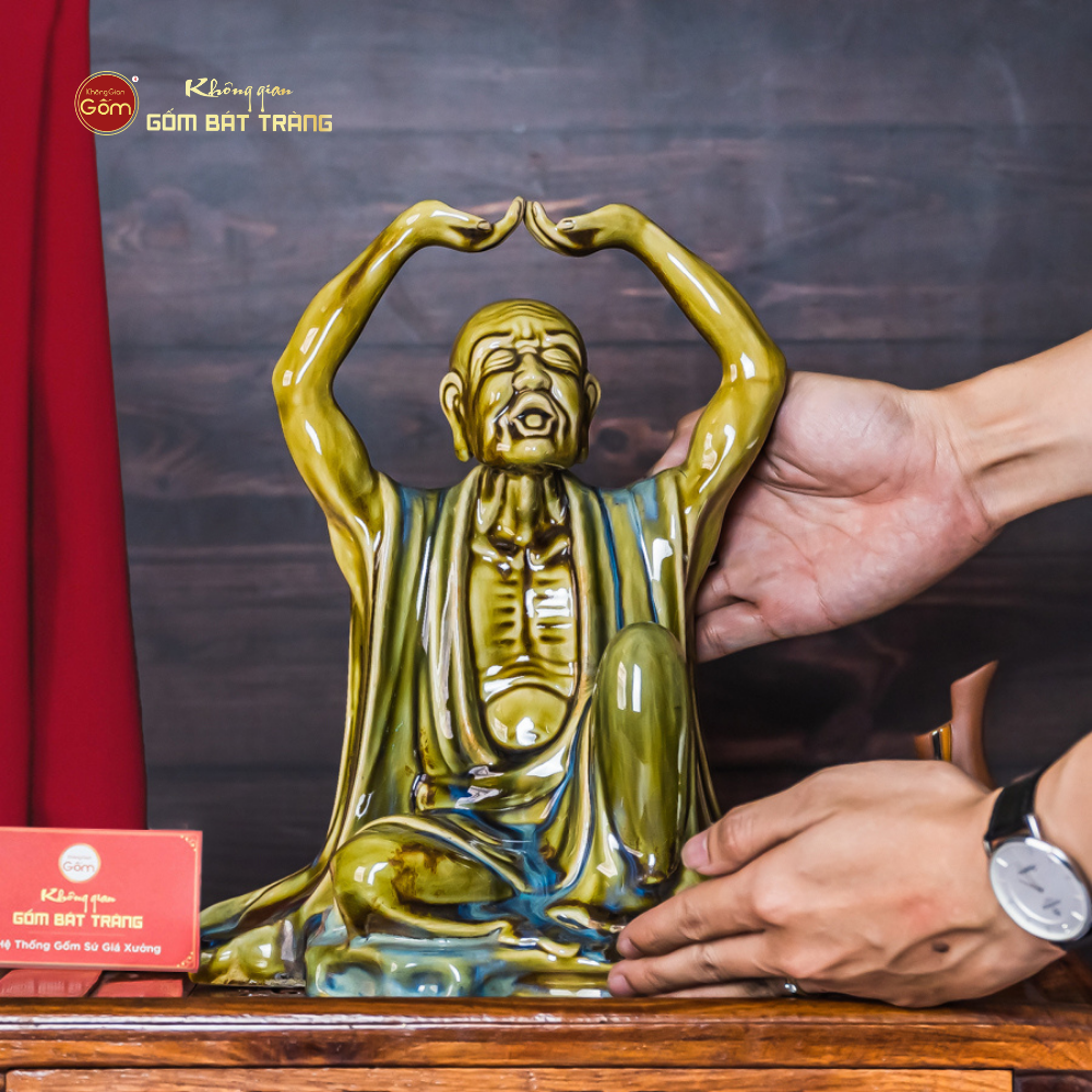 Bộ Tượng Thập Bát La Hán Men Ngọc