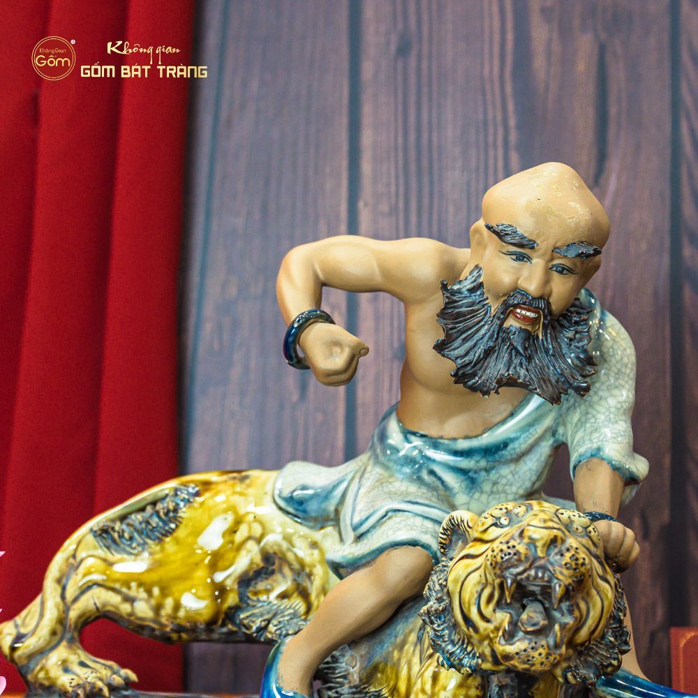 Bộ Tượng Thập Bát Lan Hán Men Rạn