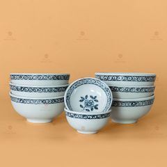 Bộ Bát Đĩa Hoa Mặt Trời Hoa Dây