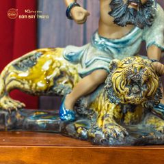 Bộ Tượng Thập Bát Lan Hán Men Rạn
