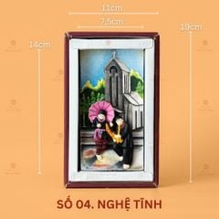 Tranh gốm sứ phong cảnh Việt Nam