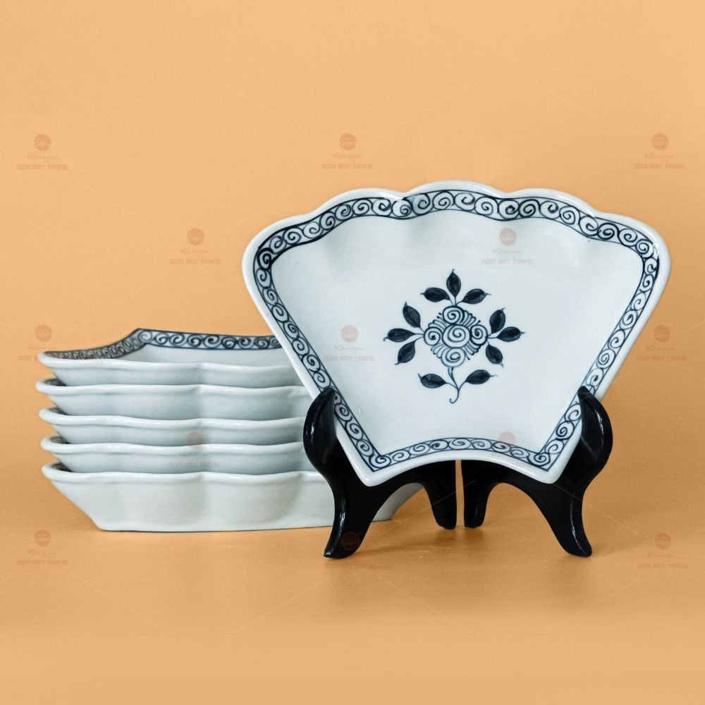 Bộ Bát Đĩa Hoa Mặt Trời Hoa Dây