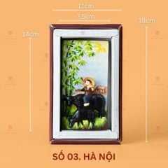 Tranh gốm sứ phong cảnh Việt Nam