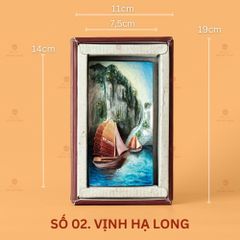 Tranh gốm sứ phong cảnh Việt Nam