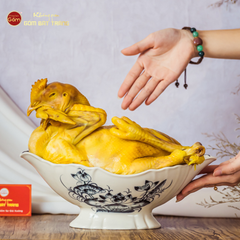 Bát Đựng Gà Hoa Sen Tràm