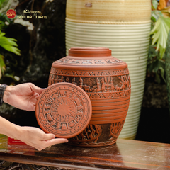 Chum Ngâm Rượu Trống Đồng
