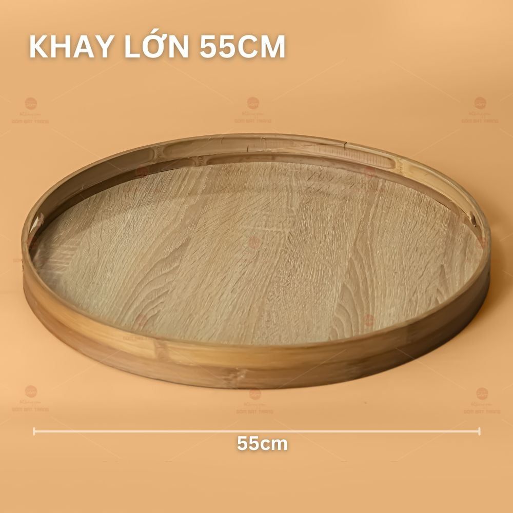 Khay Gỗ Bộ Hoa Mặt Trời