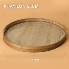 Khay Gỗ Bộ Hoa Mặt Trời