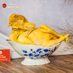Bát Đựng Gà Hoa Phù Dung
