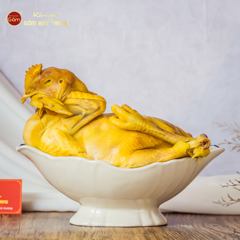 Bộ Bát Đĩa Hoa Mặt Trời Quả Đào