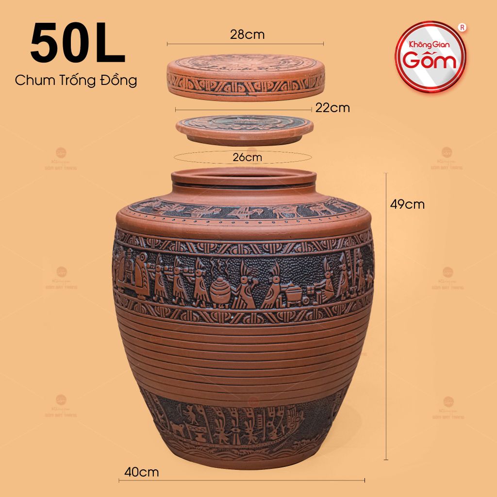 Chum Ngâm Rượu Trống Đồng