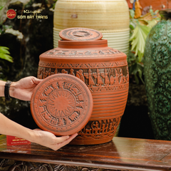 Chum Ngâm Rượu Trống Đồng