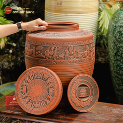 Chum Ngâm Rượu Trống Đồng