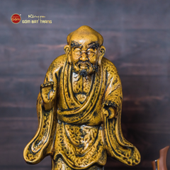 Bộ Tượng Thập Bát La Hán Men Vàng Cổ