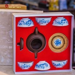 Bộ Ấm Chén An Thổ Túc (Chén sứ)