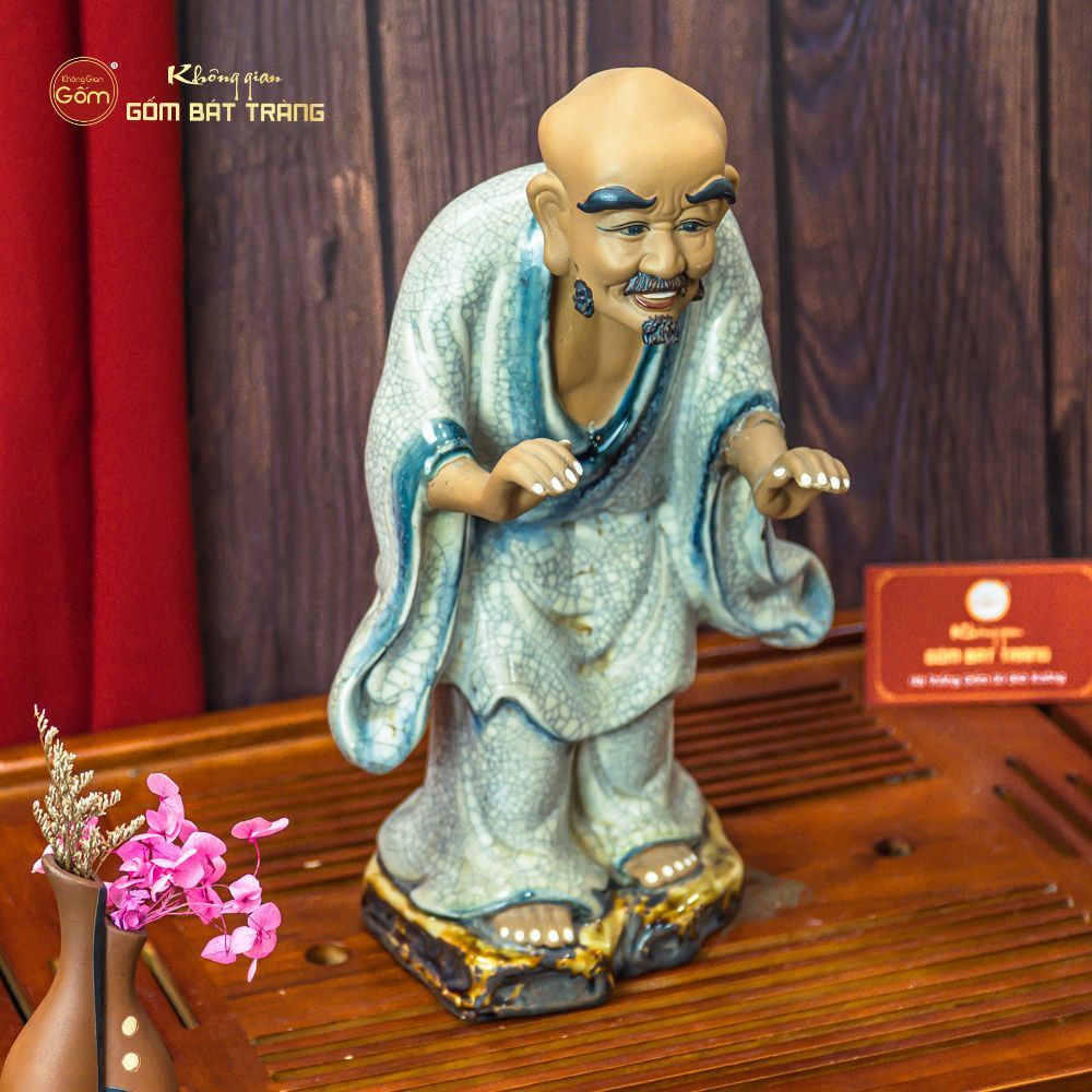 Bộ Tượng Thập Bát Lan Hán Men Rạn